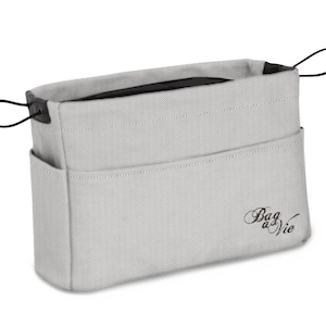 Bag-a-Vie Deluxe Herringbone Handbag Organizer - MINI (9.5&quot;x6.25&quot;x3.5&quot;)