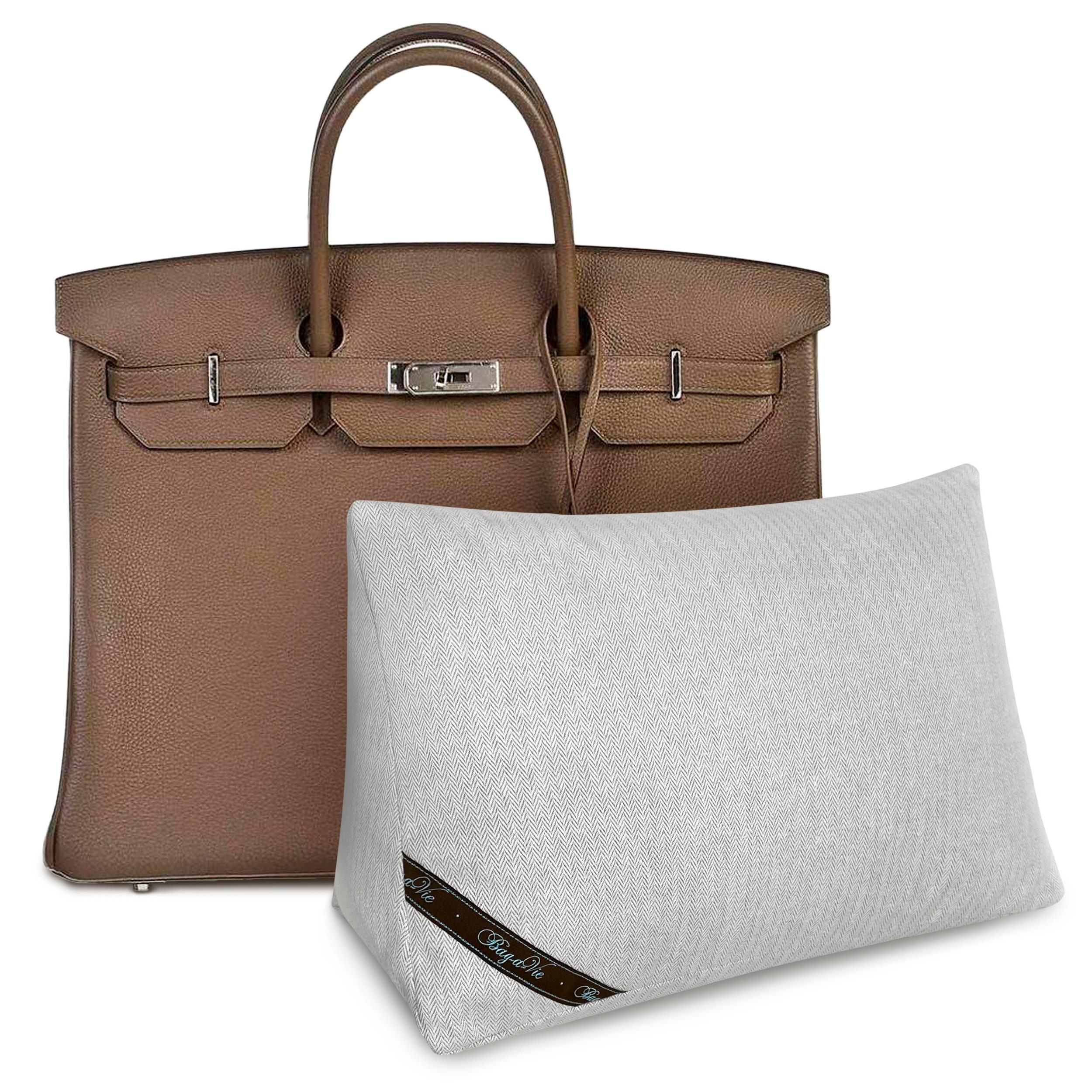 DGAZ Purse Organizer Silky Smooth,Silk ,Luxury Handbag Tote in Bag Shapers  , Women- Fits Birkin25/30/35/40 Bags