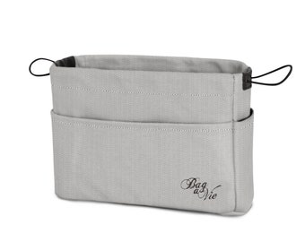 Tasche-a-Vie Deluxe Fischgrät Handtasche Organizer - MEDI (11 "x 7"x4")