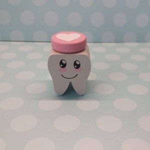 Milchzahndose Gesicht individuell Zahnfee Zahndose mit Namen Einschulung Bild 5