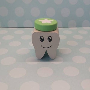 Milchzahndose Gesicht individuell Zahnfee Zahndose mit Namen Einschulung Bild 7
