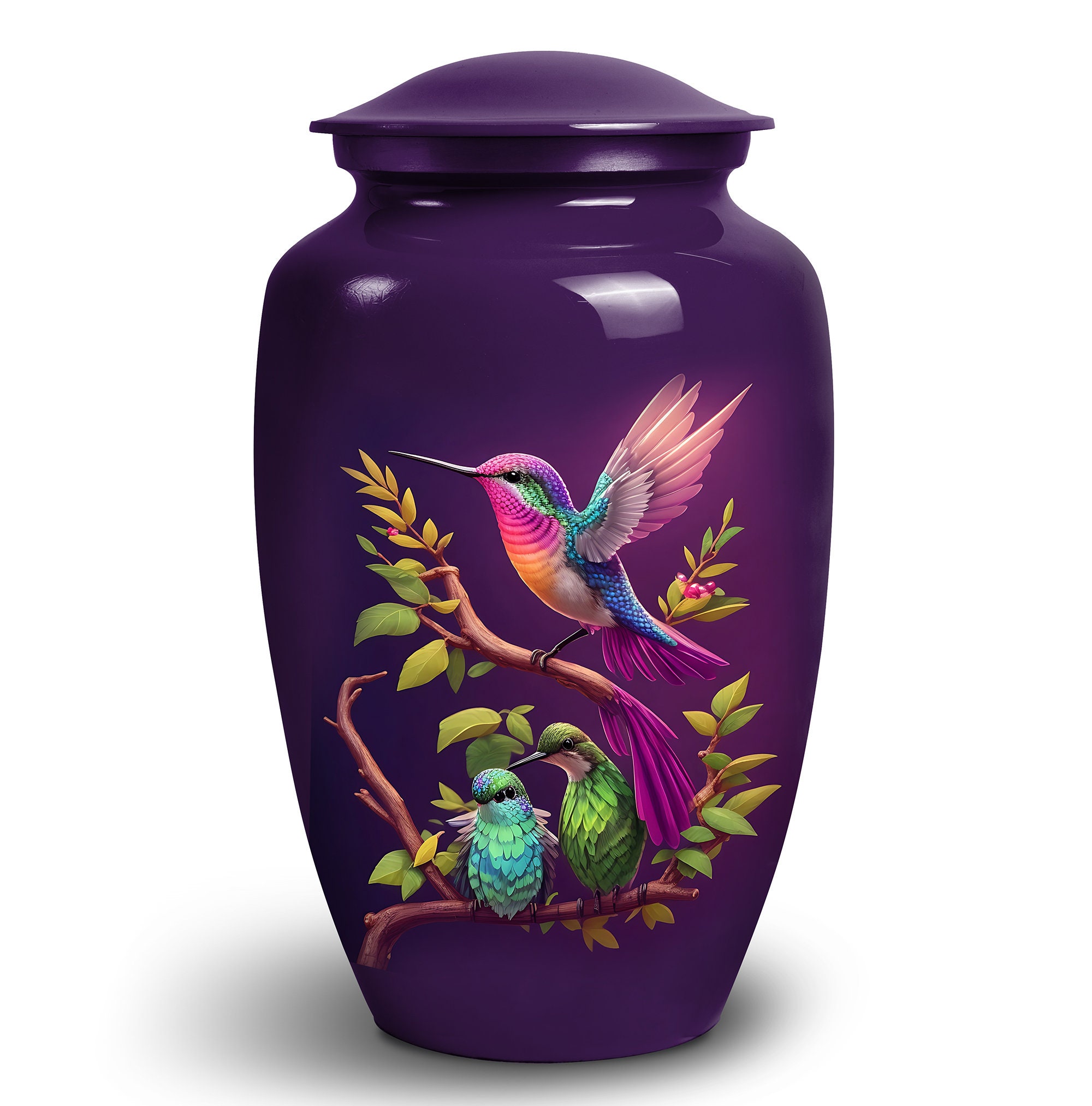 Eiffel Tower Cremation Urn For Ashes - 10 Inch Gray Funeral Urn For Women Or Men, Holds 200 Cubic Inches