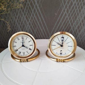 Vintage wekker SLAVA, retro Sovjet, jaren 70