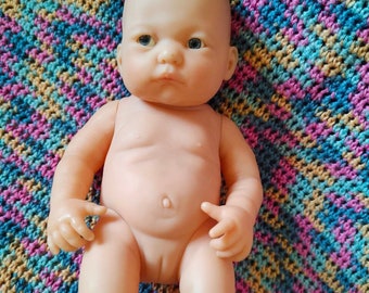 wiedergeboren 8,2",Neugeborenes Baby,Babypuppe,Rollenspielpuppe,neugeborenes Mädchen,Kind Gottes,anatomisch,Vinyl,vintage,Mini-Silikonbaby,realistisch