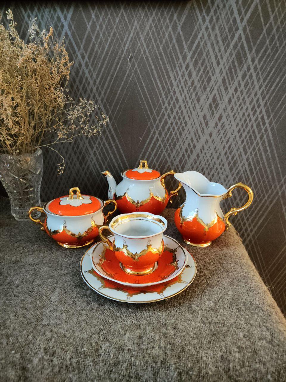 ウズベキスタン製　食器セット Uzbek tea set - Etsy 日本
