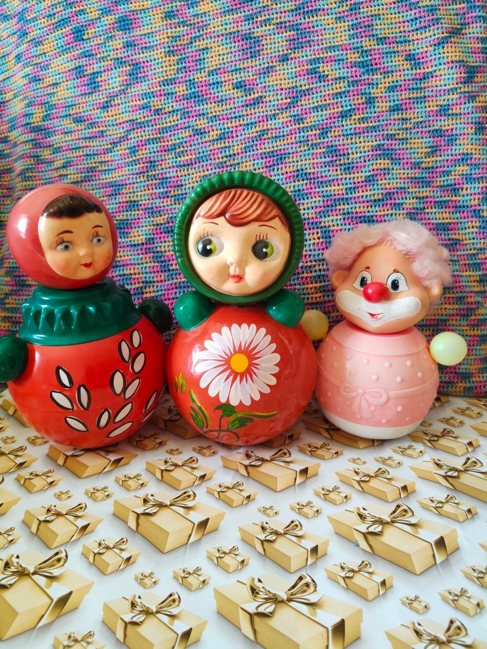 レア！BIGサイズ道化師 70'sアメリカアンティークピエロヴィンテージ絵画