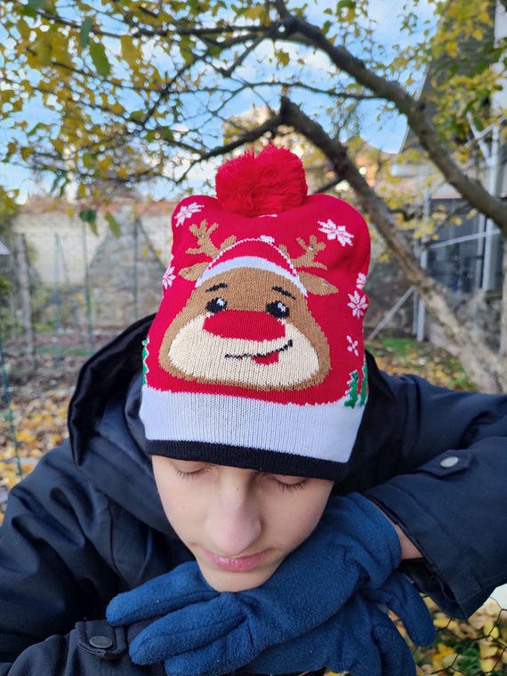 Winter hat with LED lighting gifts relatives for Christmas