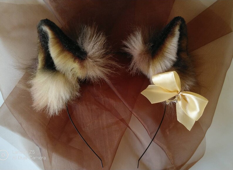 Shiba Inu Ears Brown Shiba Inu Dog Ears Headband Floppy Dog Ears