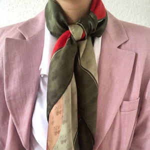 Beautiful vintage scarf / shawl / scarf 60s 70s Boho