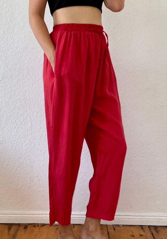 Beautiful Vintage Pants Highwaist Jogger Style in… - image 1