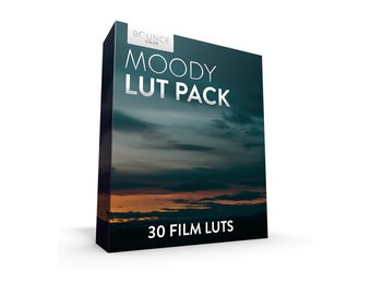 Paquete Moody LUT/Funciona en todas las cámaras