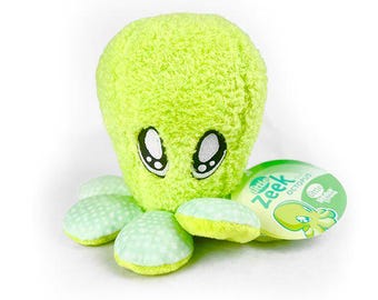 Baby Sensory Octopus Plush with Crinkle Tentacles for Ages 0+