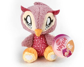 Sensory Owl Plush | Baby Safe Stuffed Toy with Crinkle Wings
