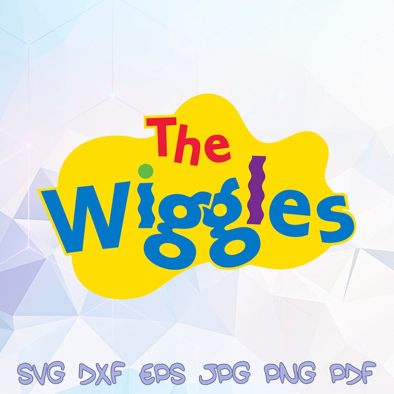 Download The Wiggles Logo Svg Tv Show Party Birthday Decorations Supplies Cricut Silhouette Emma Tshirt Iron On Heat Transfer Clipart Cut File Decal Clip Art Art Collectibles Tripod Ee