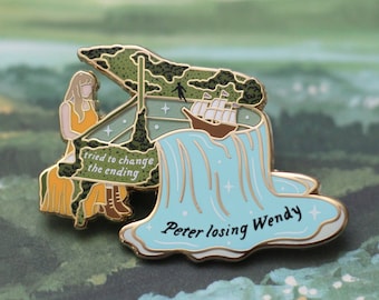 Peter Losing Wendy (NEW) Hard Enamel Pin