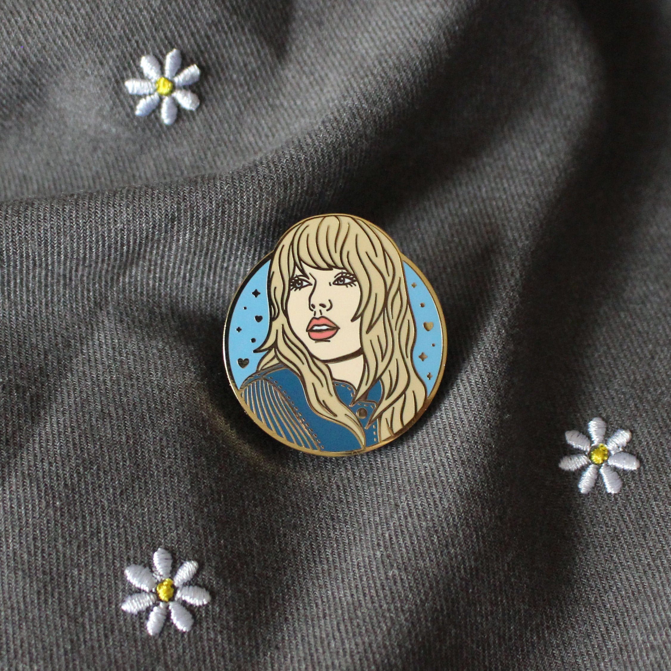 Fringe Taylor Hard Enamel Pin