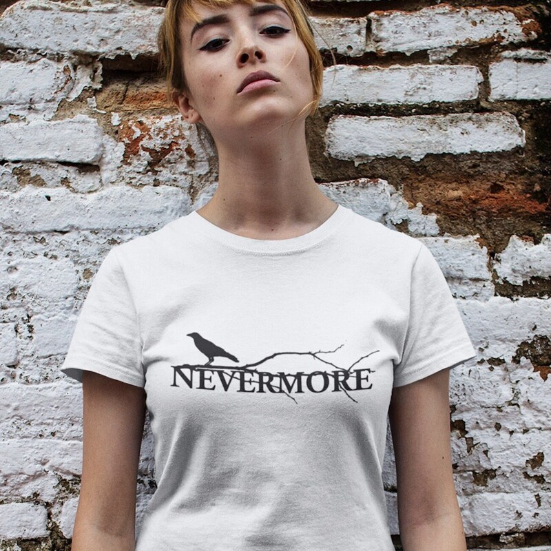 Midnight Ease – Relaxed V-Neck Shirt by The Nevermore