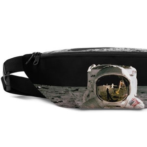Astronaut Fanny Pack, Buzz Aldrin Moon Landing, Iconic Space Photos from NASA