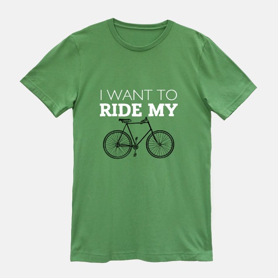 I Want to Ride My Bicycle Shirt Fun Biking Tee for Riders and Queen Fans Funny Cyclist Gift Etsy Canada