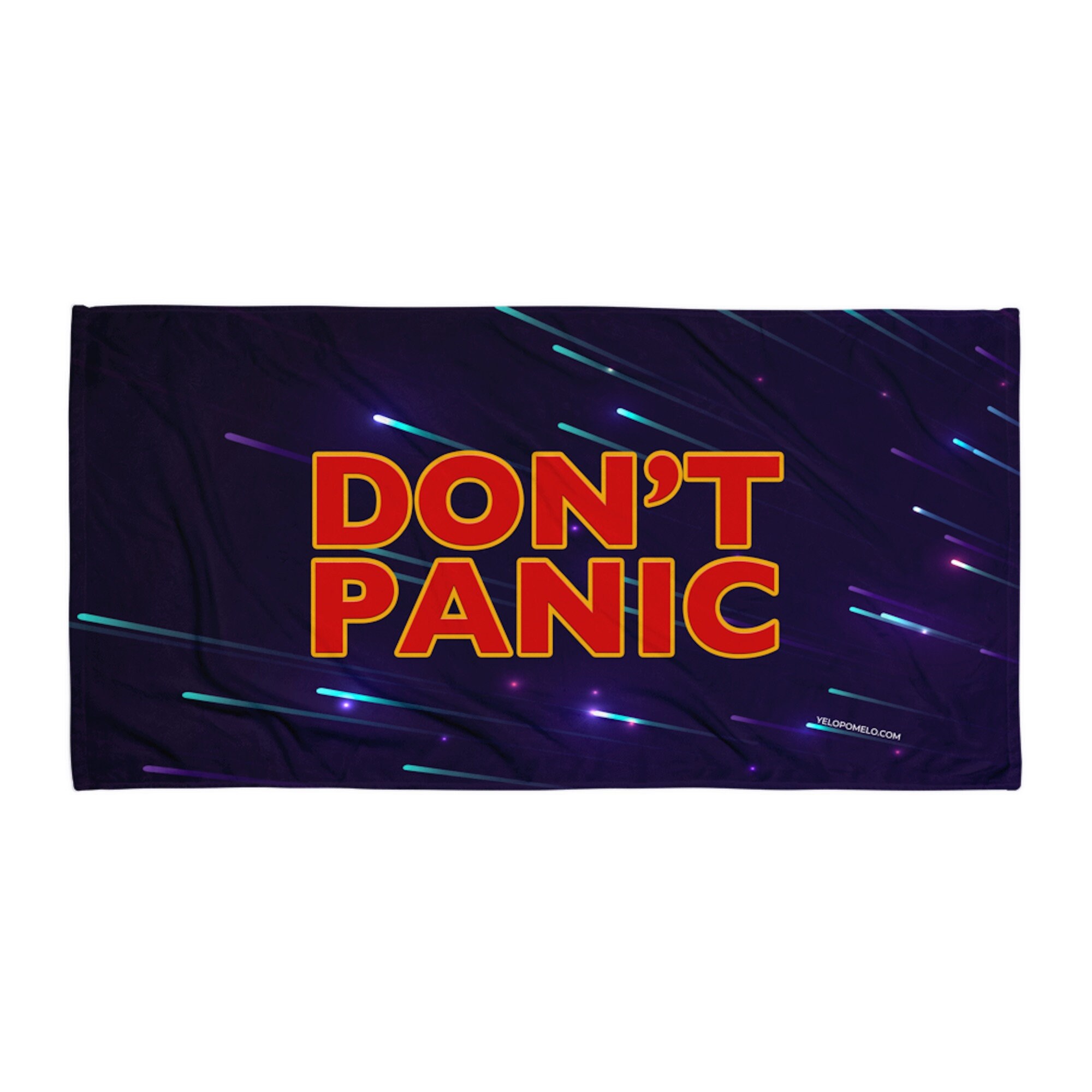 Don't Panic Beach Towel Hitchhiker's Guide to the Etsy