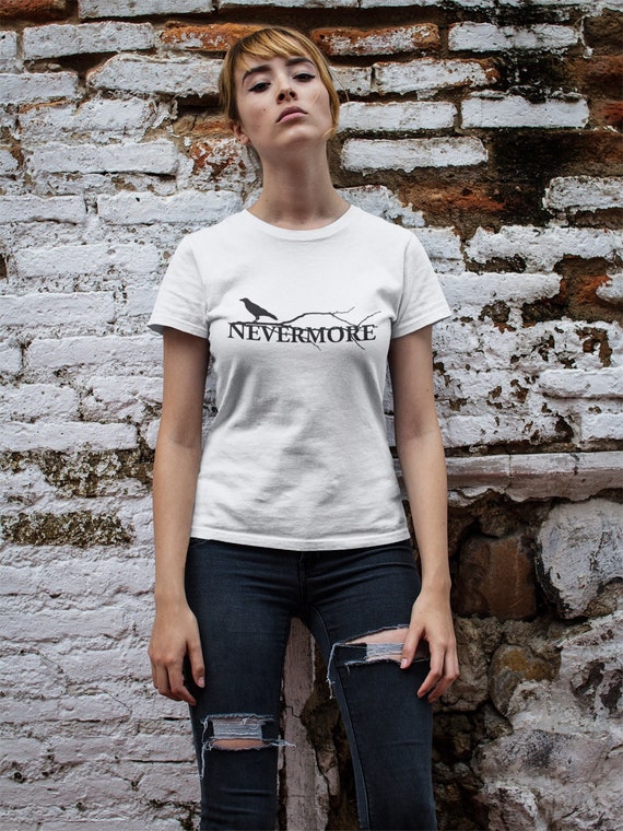 Edgar Allan Poe Raven Shirt Unique Literature Gift Edgar Allan Poe Raven Shirt Unique Literature Gift