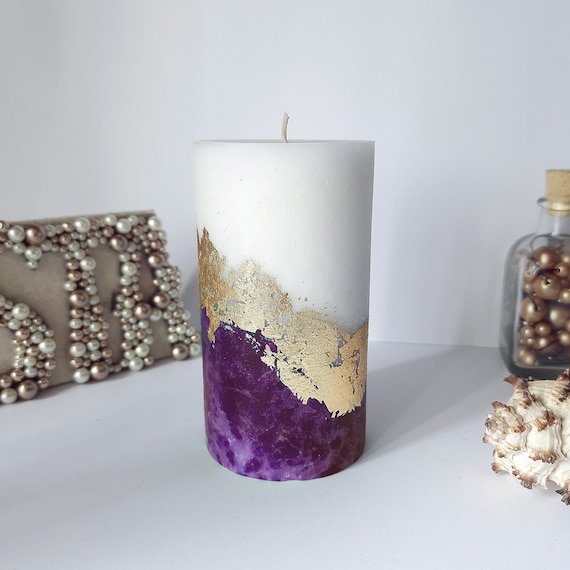 Decorative pillar candles discount