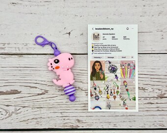 シリコンビーズ付きジッパープル – バックパック、ジャケット、バッグ用の楽しいキャラクタージッパー補助具