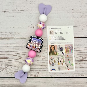 Silikonpärlad Kindle-rem | Handhållare för surfplatta och e-läsare | Present för bokälskare