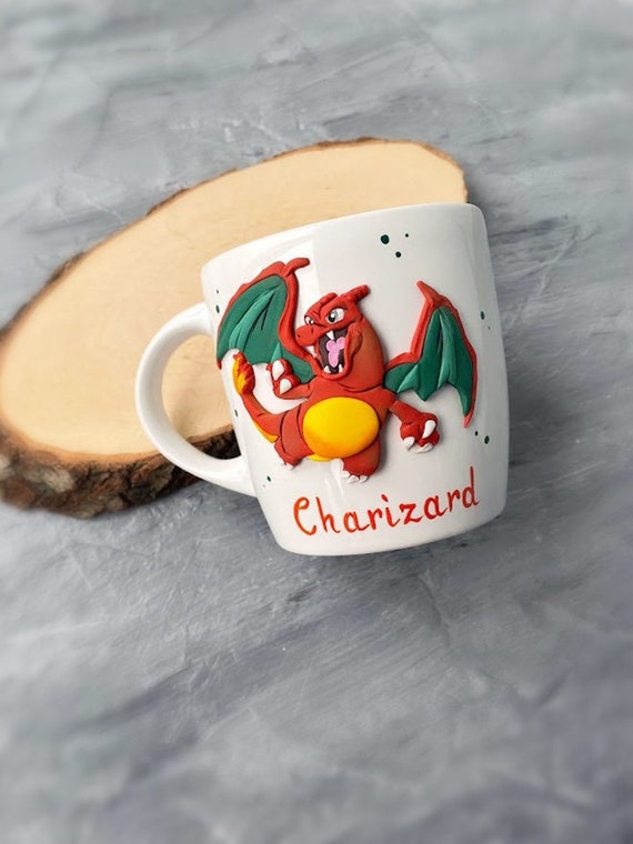 Charizard Mug, Pokemon Coffee Mug, Charizard Birthday Gift