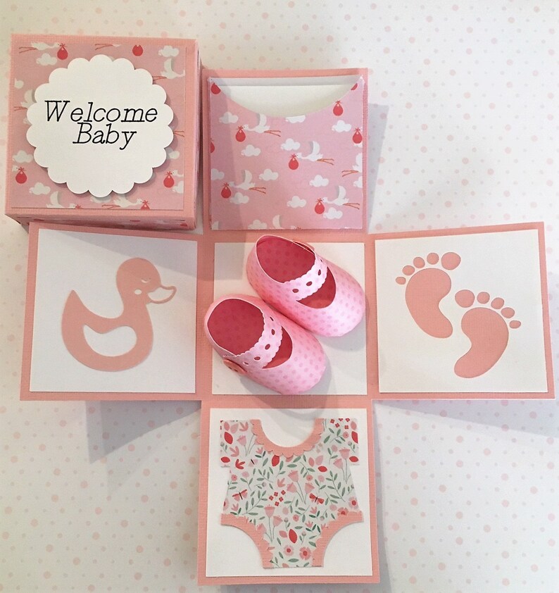 Baby Explosion Box great for gender reveal parties Etsy