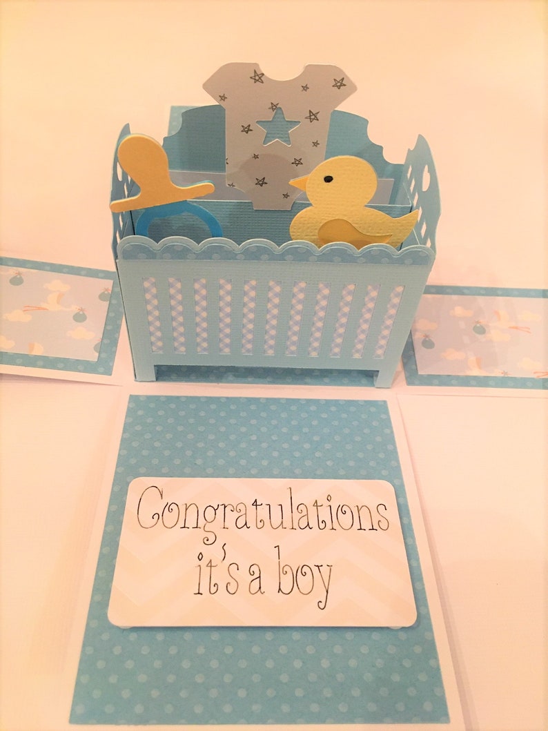 Baby Explosion Box great for gender reveal parties Etsy