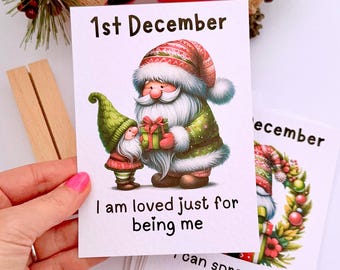 Christmas Advent Calendar 24 Days of Affirmations