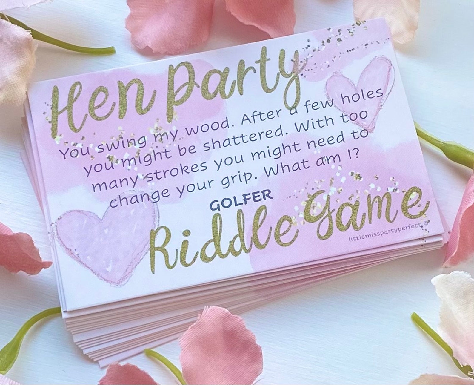 Hen Party Games Hen Night Dirty Riddle Drinking Games 24 | Etsy