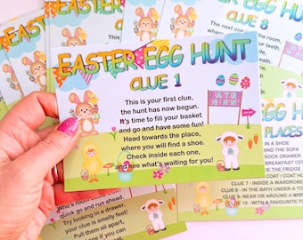 Indoor Easter Egg Hunt Clues: Kids Scavenger Game 2026 NEW VERSION