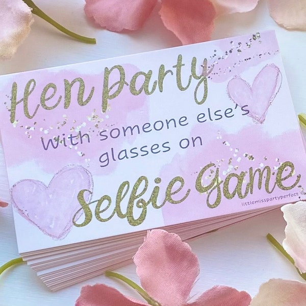 Hen Party Games, Selfie Photo Challenge Game, Funny Drinking Games, Weekend Away, Night Out, Night In, Bride To Be, Icebreaker, Girls