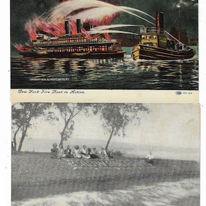 Early 1900s Eight Advertising Postcards