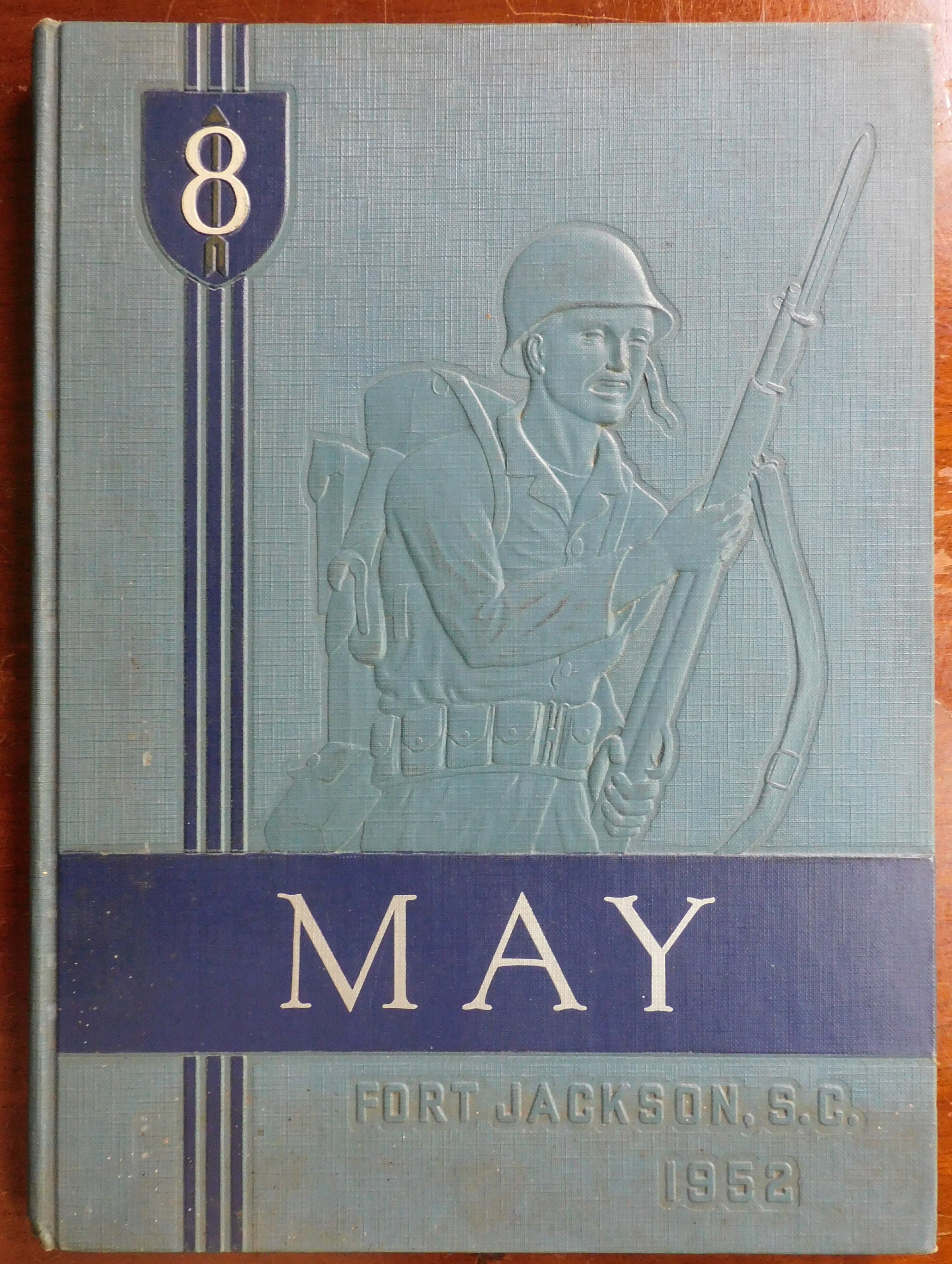 AKa5585　旧日本軍　写真帳　４５枚 Korean War Era Book May 1952 US Army Training Camp Fort Jackson SC