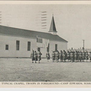 1943 Carte postale gratuite du soldat envoyée par Howard W Vasseur à Lyon, NY