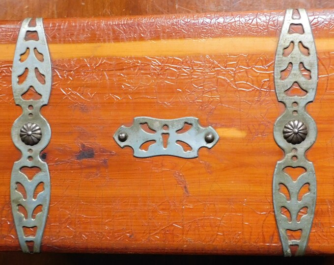 Vintage Mcgraw Box Company Cedar Box Etsy