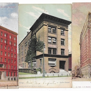 Chicago Illinois Twelve Vintage Postcards