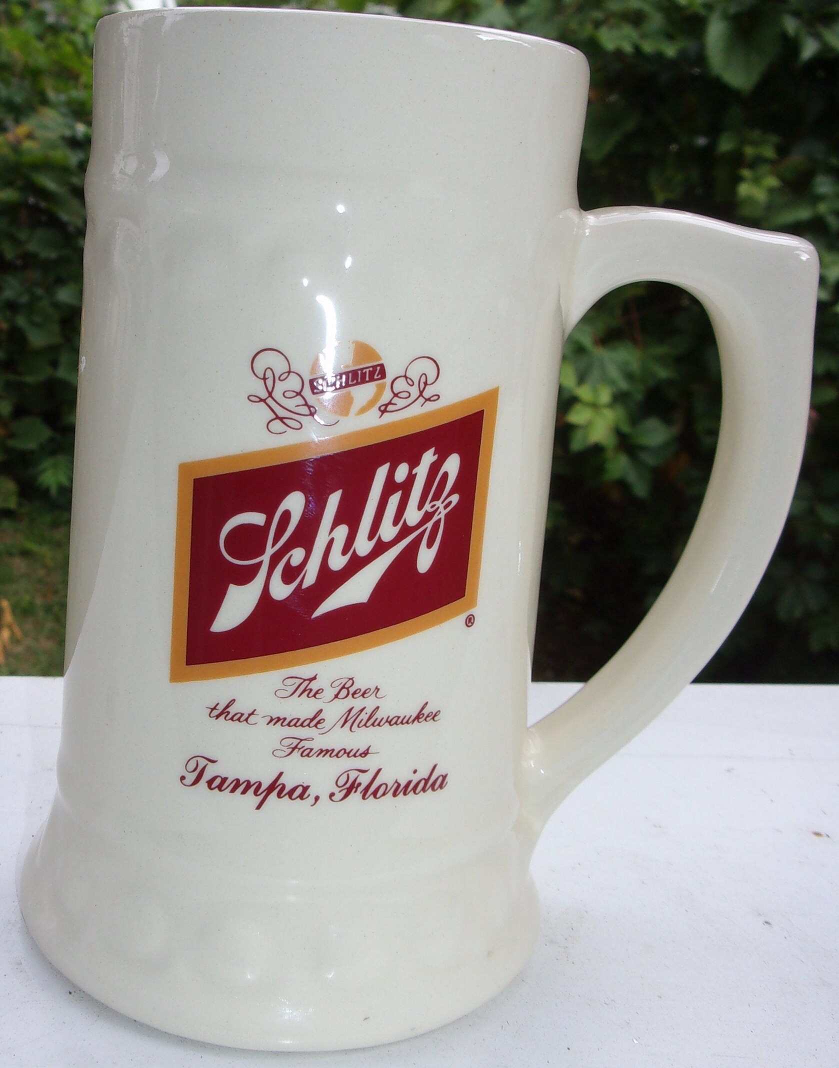 vintage schlitz beer mug