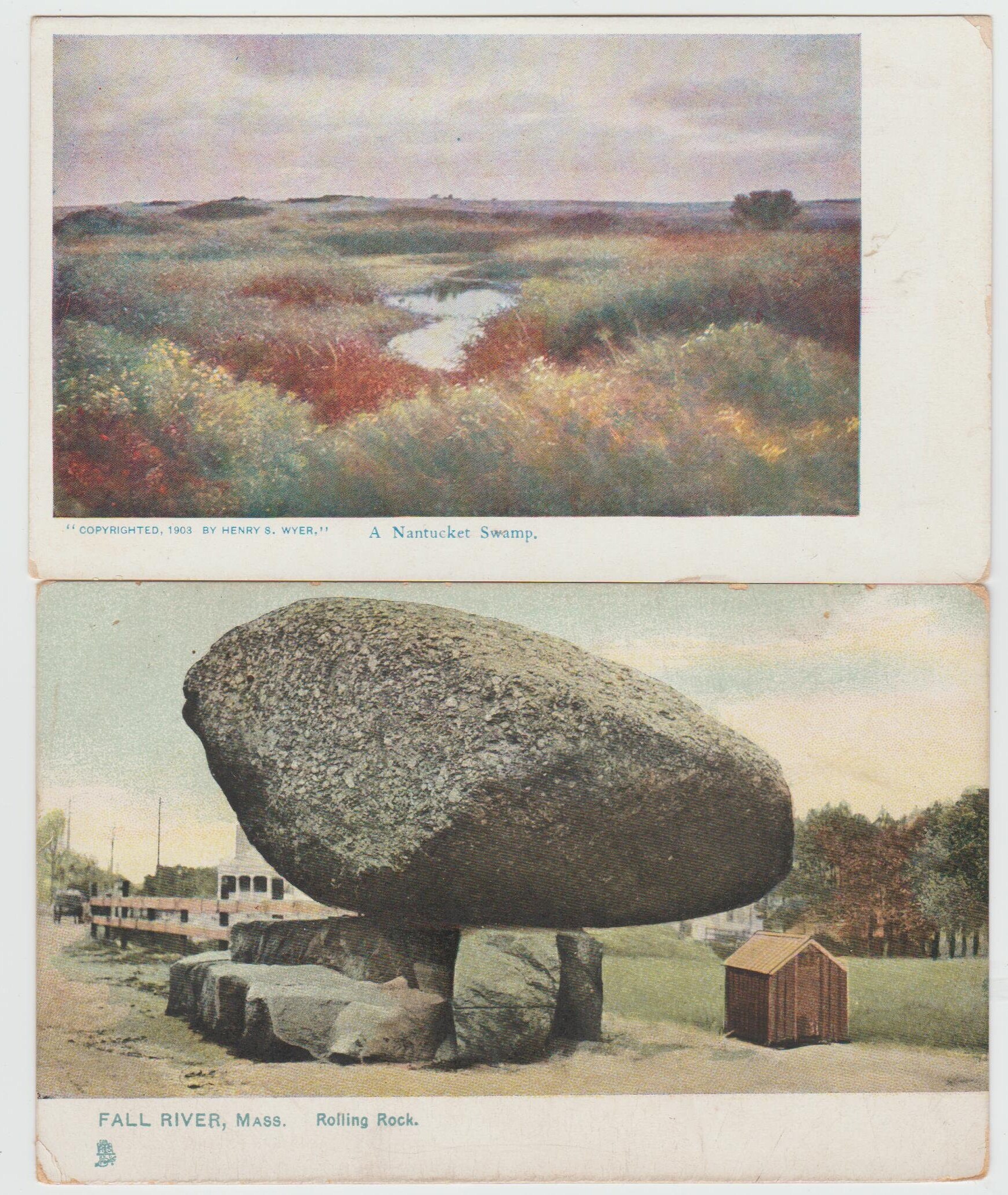 Massachusetts Ma Fourteen Early 1900s Postcards