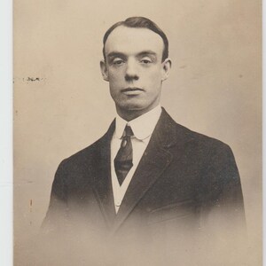 Harry Bidwell Circa 1910 RPPC Postcard