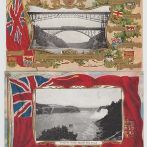 鉄道橋 ナイアガラの滝 カナダ 1907年頃の絵葉書2枚 - Etsy 日本