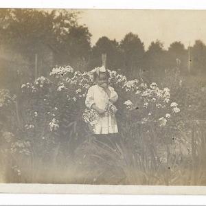 1900s RPPC Postkarte Named Person Bath NY Marion Abbott