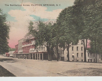 Sanitarium Clifton Springs NY Three Vintage Postcards