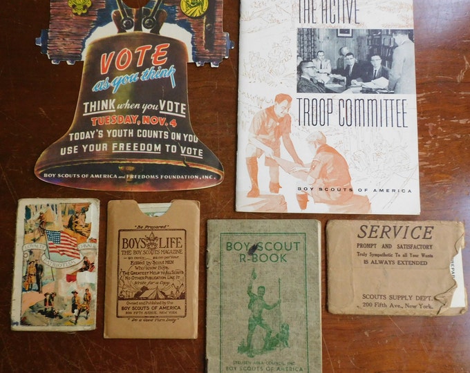 Vintage Boy Scouts Lot of Six Items - Etsy