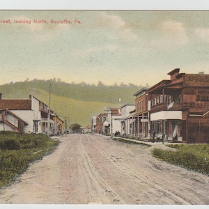Roulette Pa Two Early 1900s Postcards