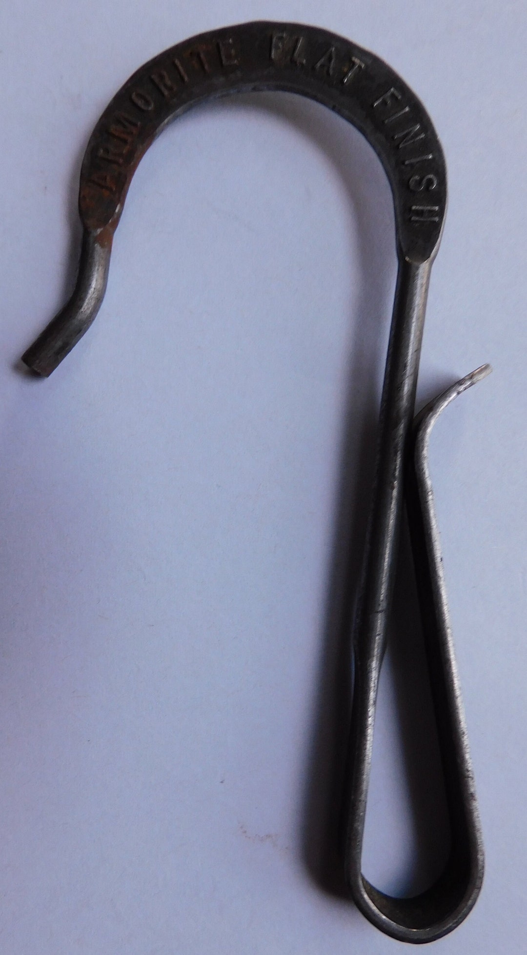 Rare Circa 1900s Armorite Varnish Company Newark Nj Metal Advertising