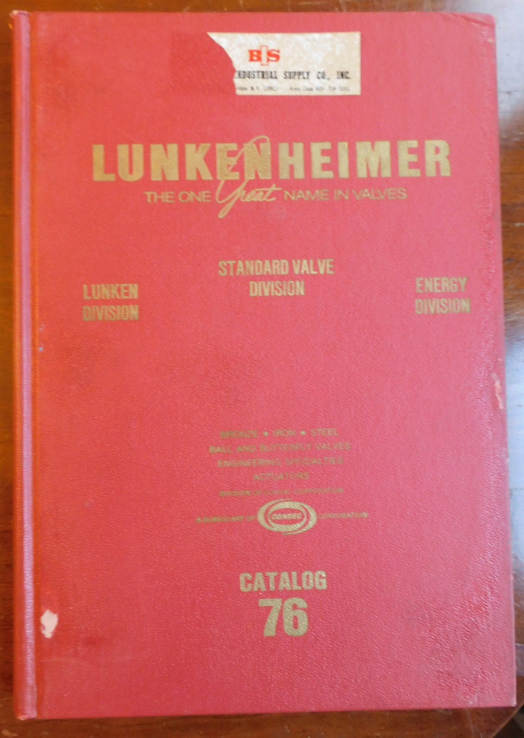 Lunkenheimer 1976 Catalog Steam Valves Cincinnati Ohio. Industrial